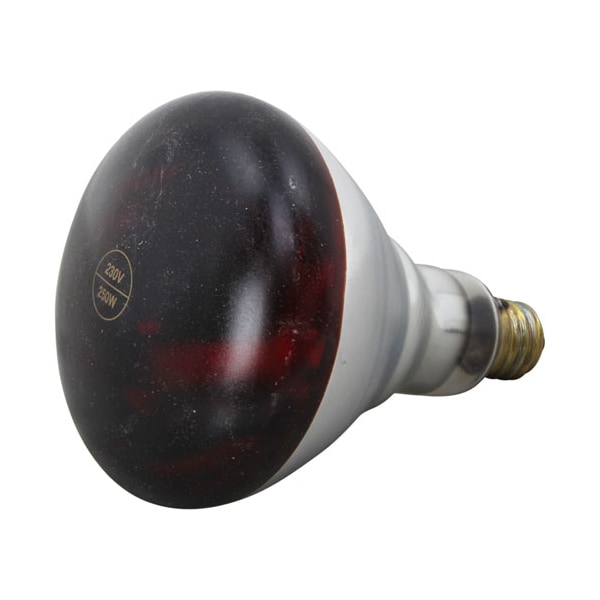 Heat Lamp - Ptfe Coated , 230V/250W, Red